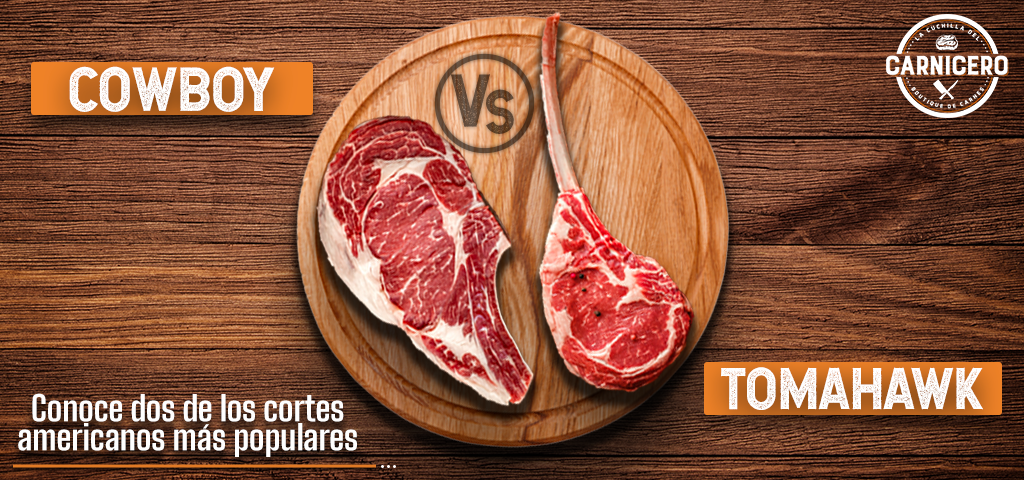 Cowboy vs Tomahawk: conoce dos de los cortes americanos más populares