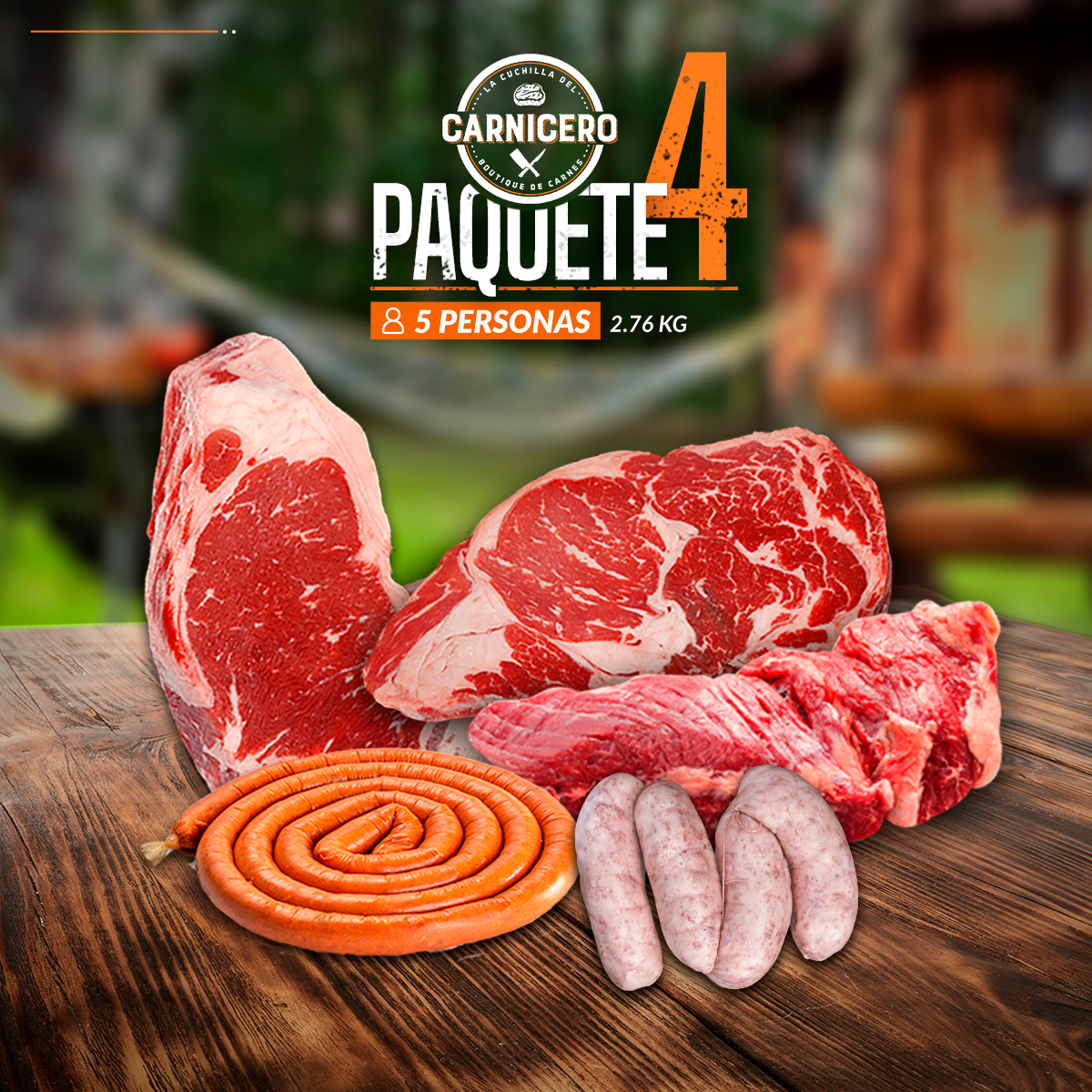 PAQUETE 4 - Paquetes Toda Ocasión - CARNICERO MX