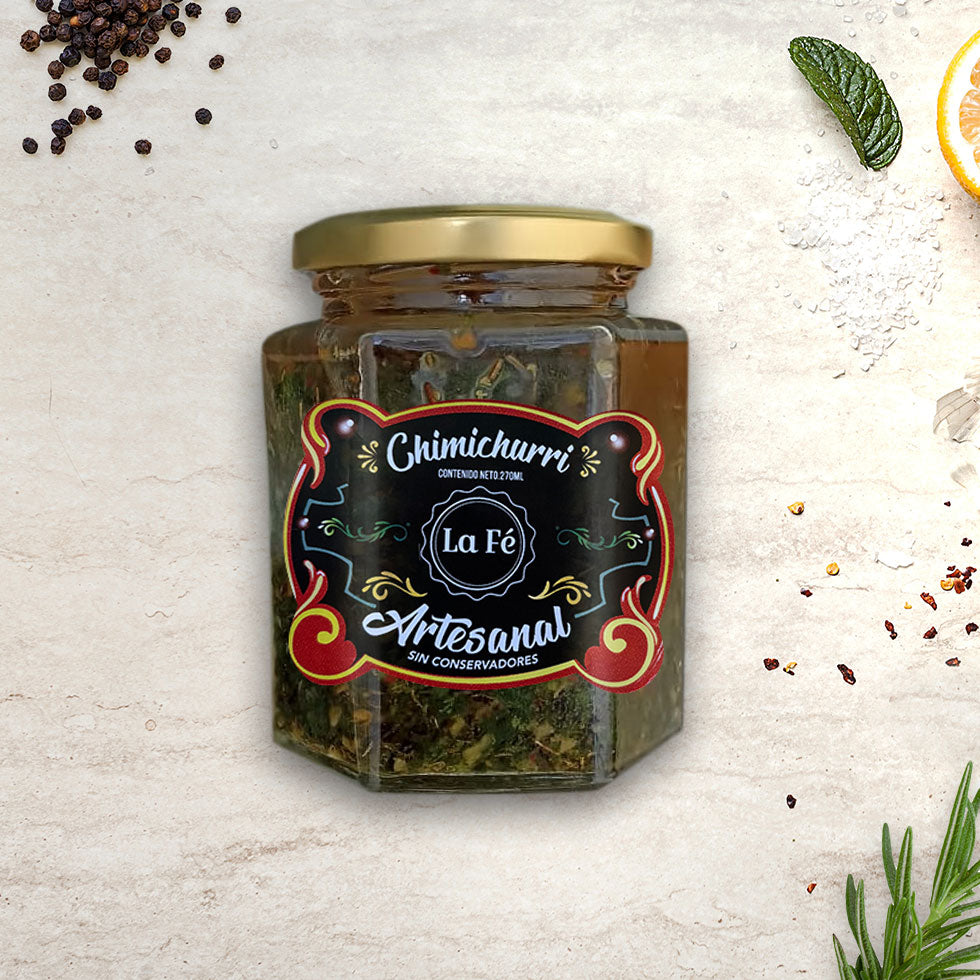 Chimichurri La Fé, 270 ml - CARNICEROMX