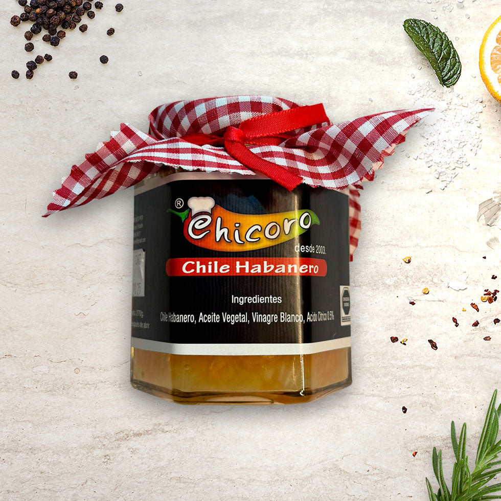 Salsa de Habanero Chicoro, 270 g - CARNICERO MX