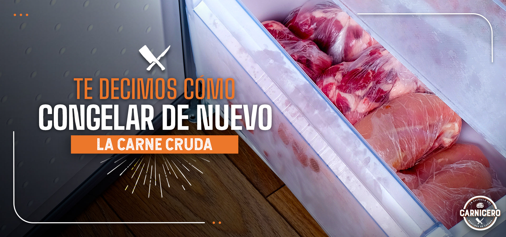 Te decimos cómo congelar de nuevo la carne cruda