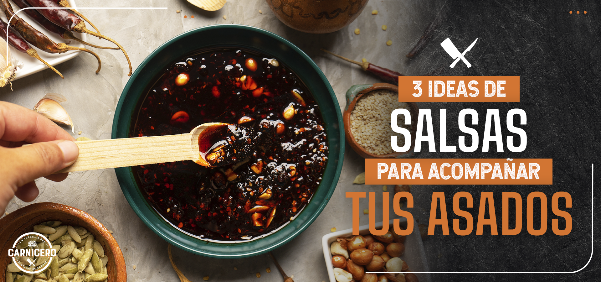 3 ideas de salsas para acompañar tus asados