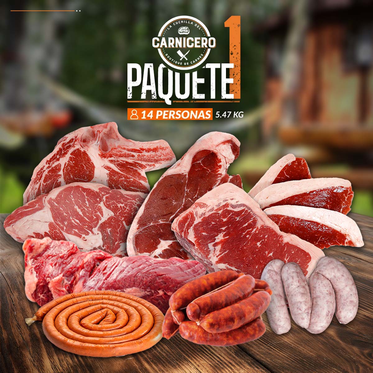 PAQUETE 1 - Paquetes Toda Ocasión - CARNICERO MX