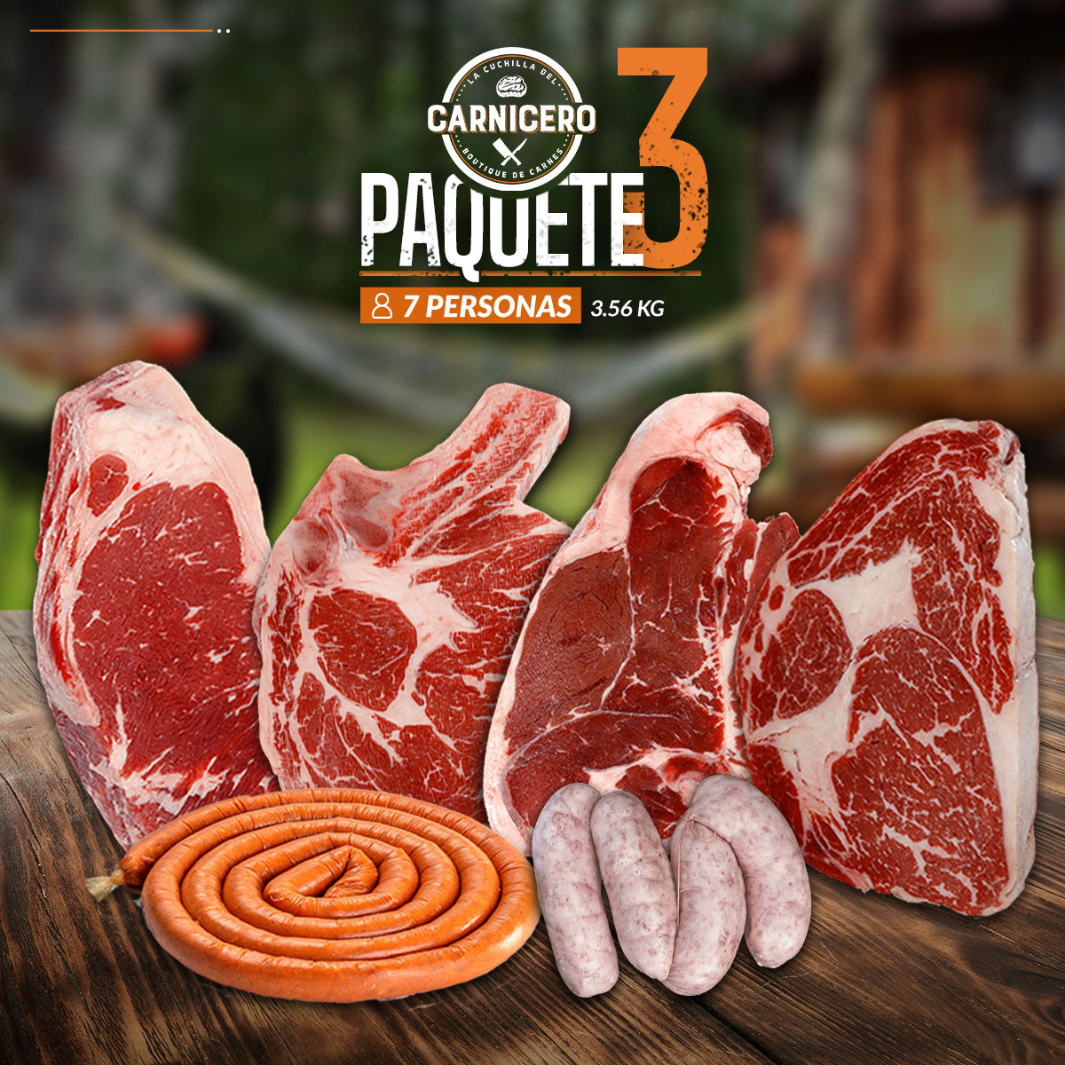PAQUETE 3 - Paquetes Toda Ocasión - CARNICERO MX