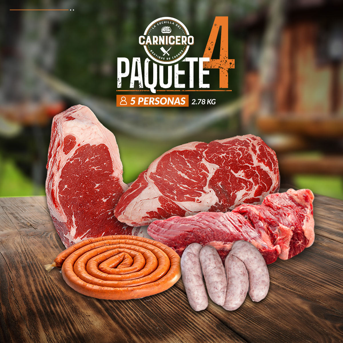 PAQUETE 4 - Paquetes Toda Ocasión - CARNICERO MX
